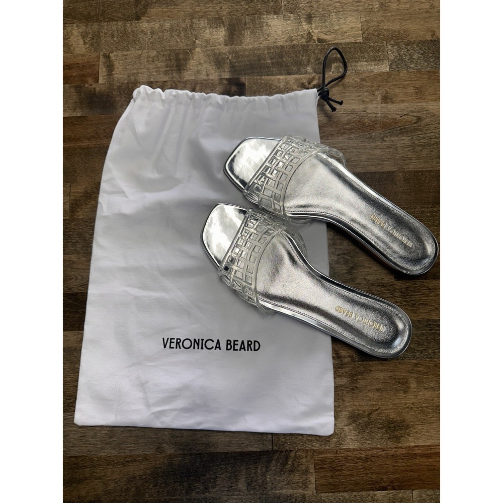 Veronica Beard Maris Jelly Sandal Women's Size 6 W/ Dust Bag